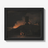A Fire at Night by C.W. Eckersberg - thumbnail_1_bf_6767524ab7c995d950164260